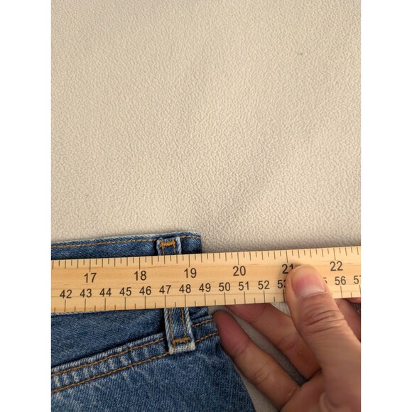 1998 Vintage 90's Levis Jeans Mens 40x30 Blue 501 Straight Light Wash Button Fly - Picture 6 of 12